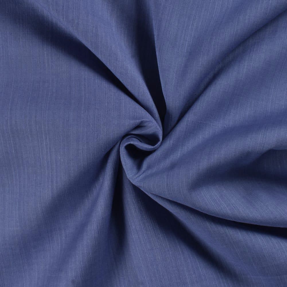 Stripe Blue Pure Cotton 74 GSM Handwoven Fabric P10