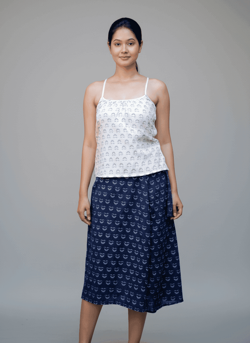 Jamdani loom Tank top