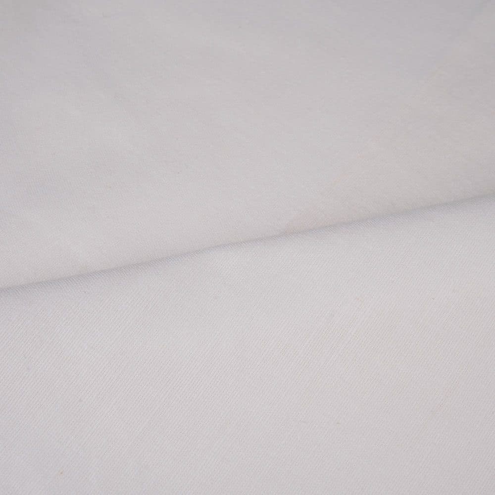 White Khadi Cotton 174 GSM Fabric | Bleached White & Dyeable