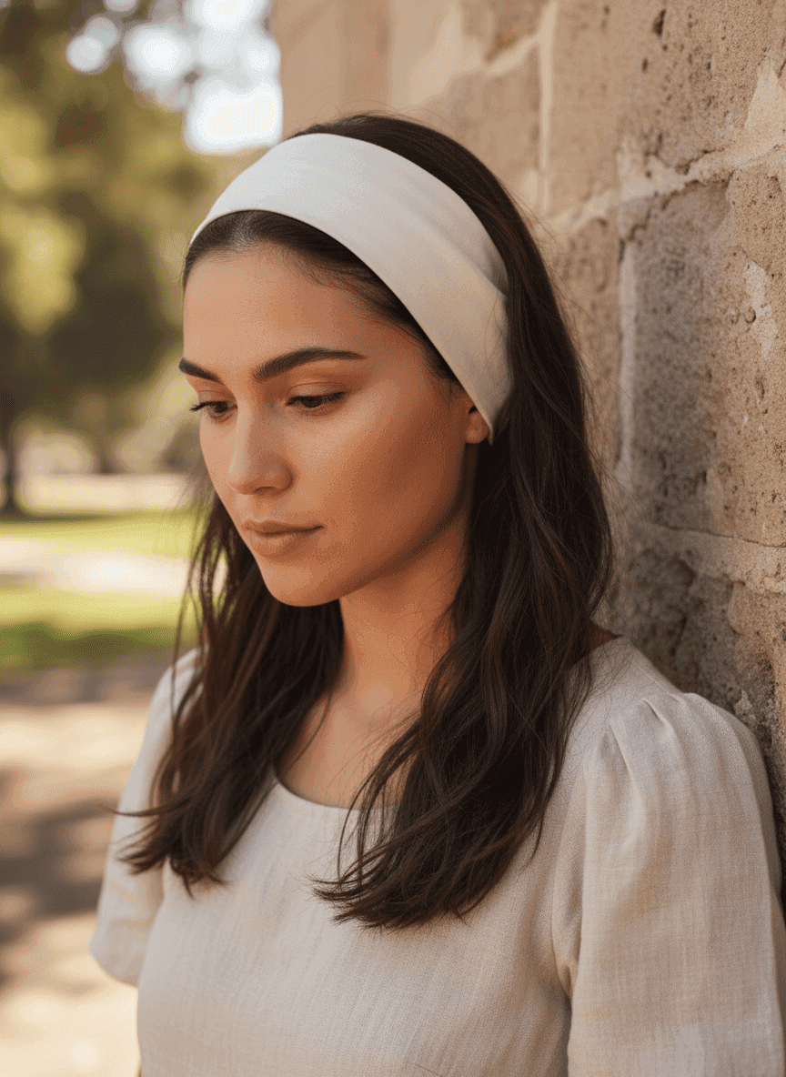Elastic Gathered Headband