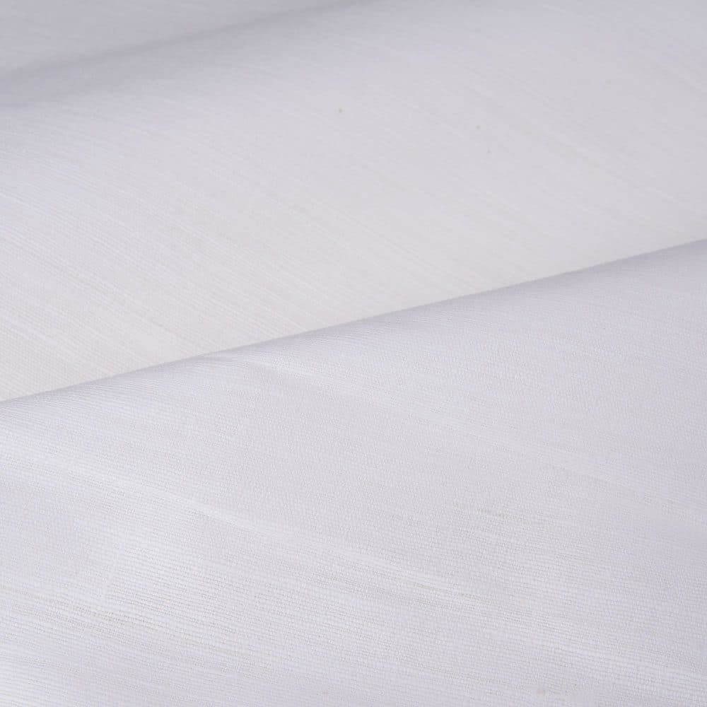 White Muslin Khadi 125 GSM Handspun & Handwoven Fabric | Bleached White & Dyeable