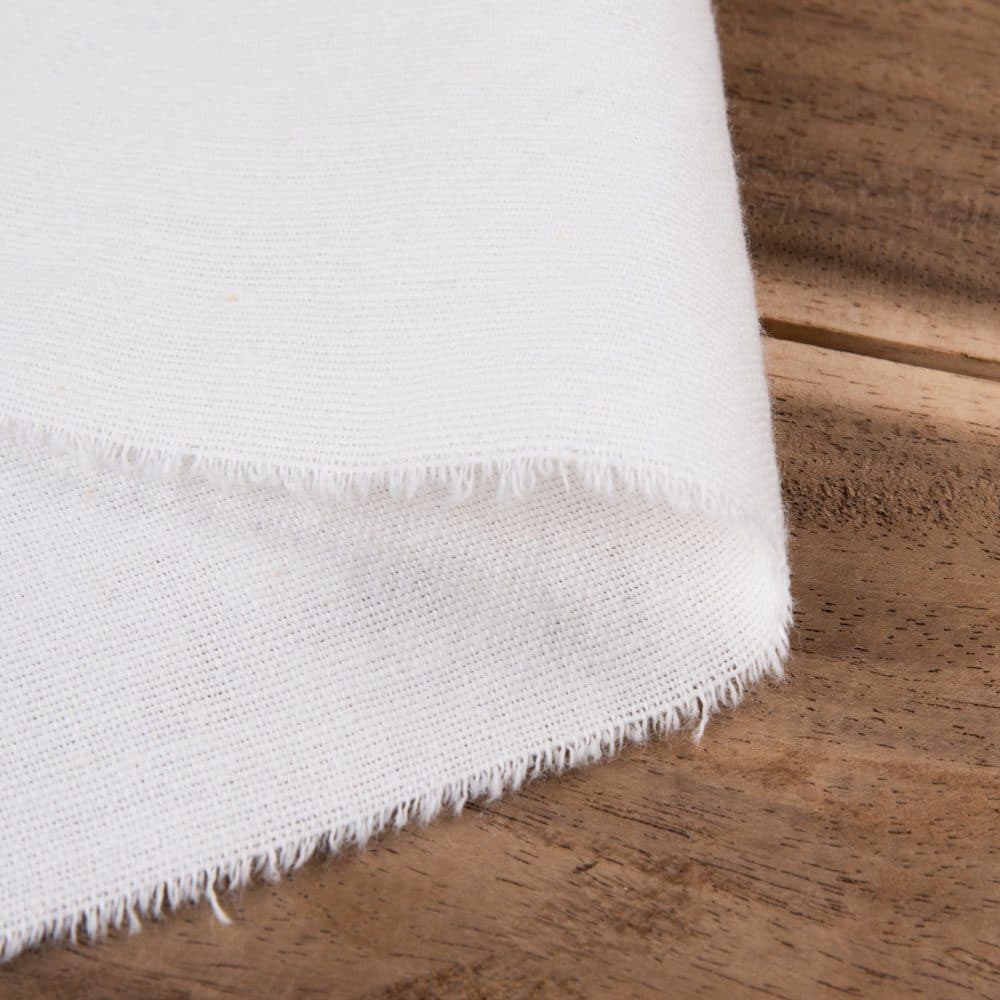Plain Natural Organic Kala Khadi Cotton 174 GSM Fabric