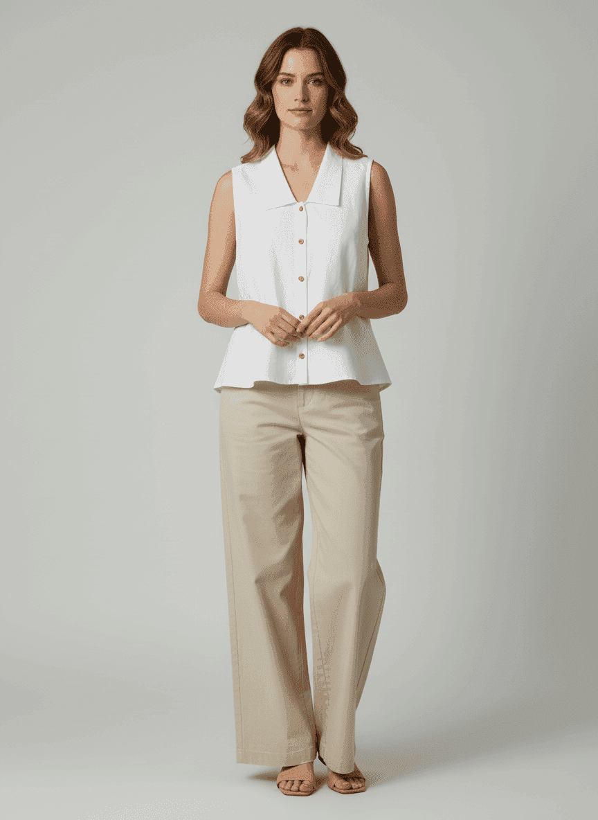 A - Line Shirt Top