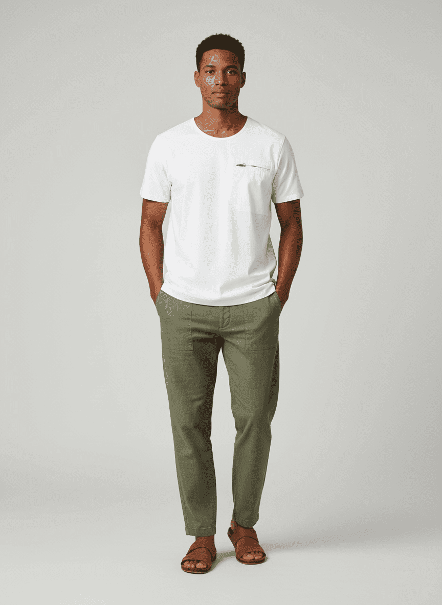 T-shirt with Zipper Pocket