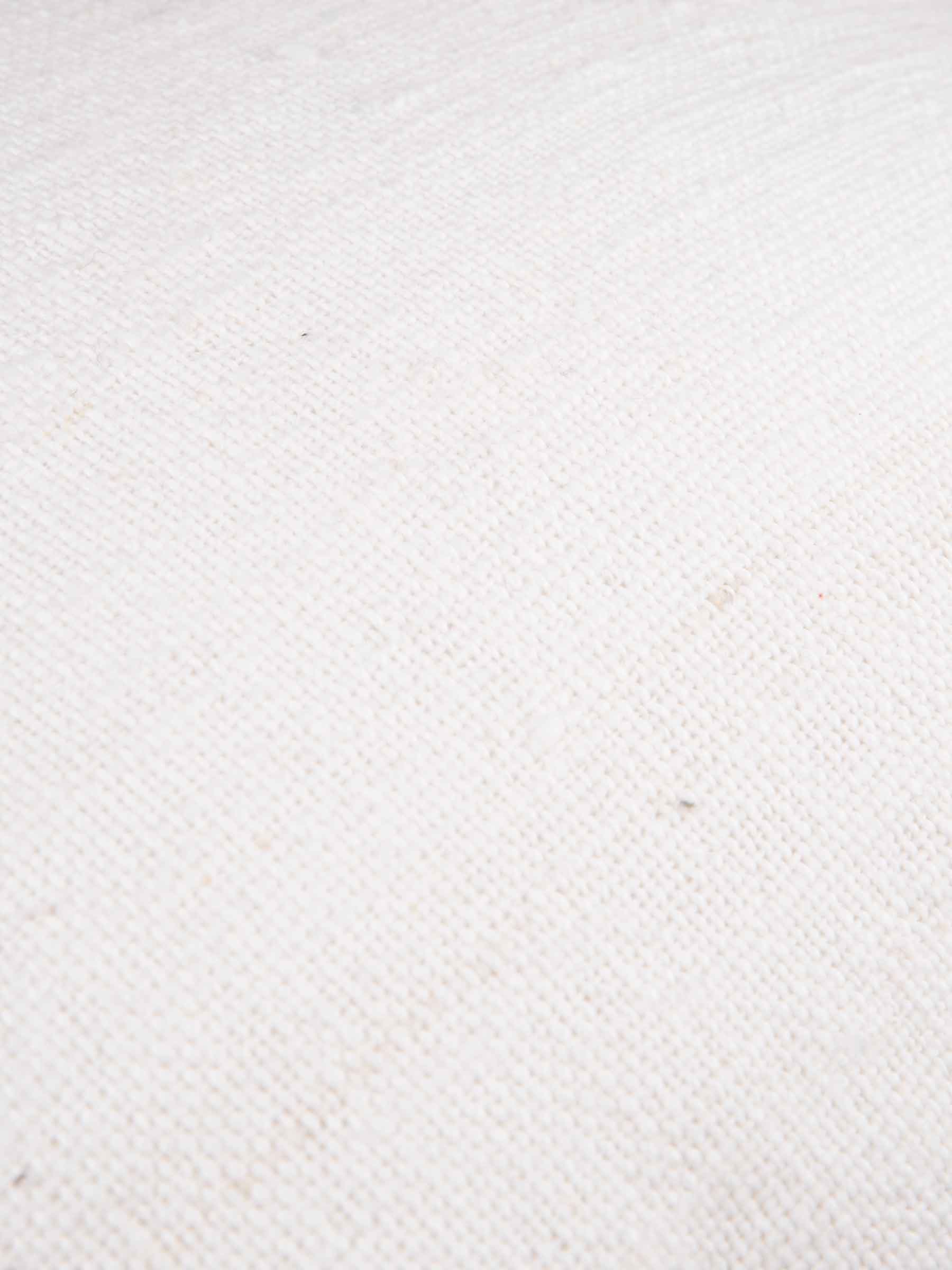 Solid White Square Cushion Cover