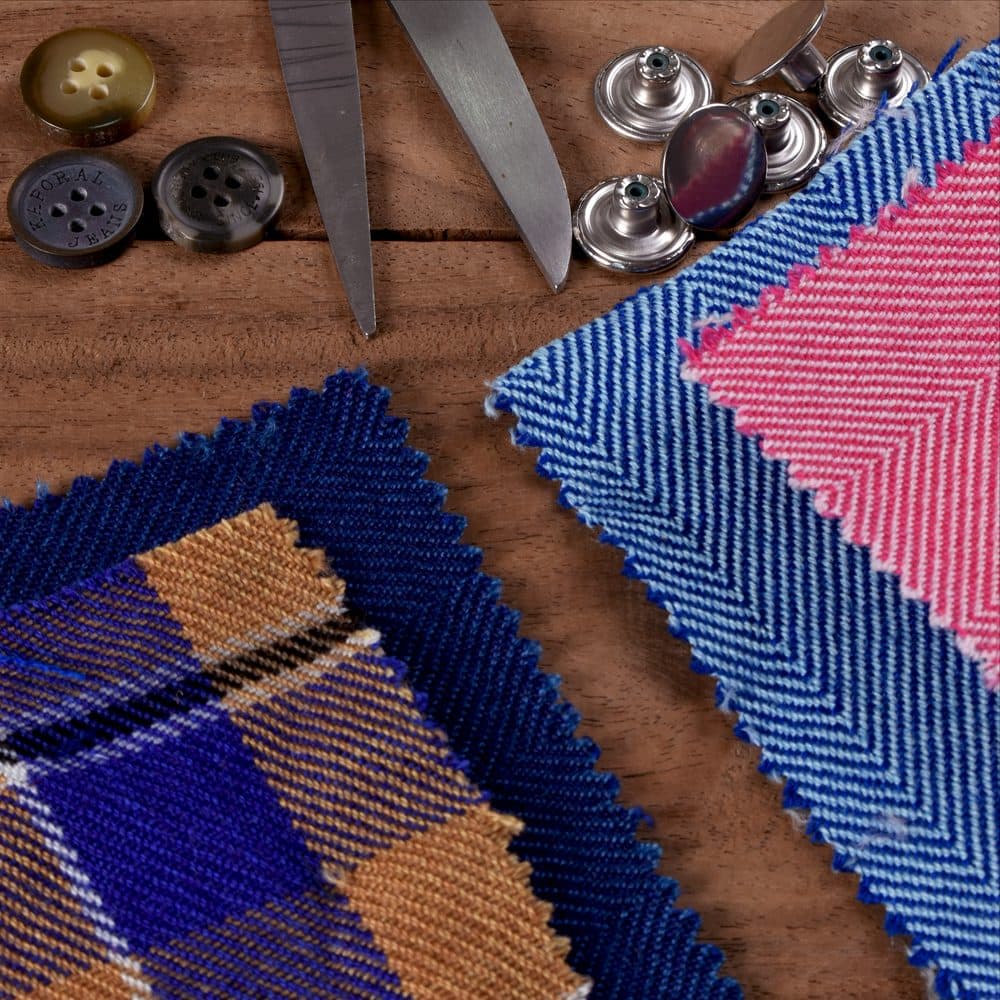 Swatchkit - Handwoven Merino Wool (4 *4 Inch, 220 GSM - 230 GSM, Up to 10 Swatches)
