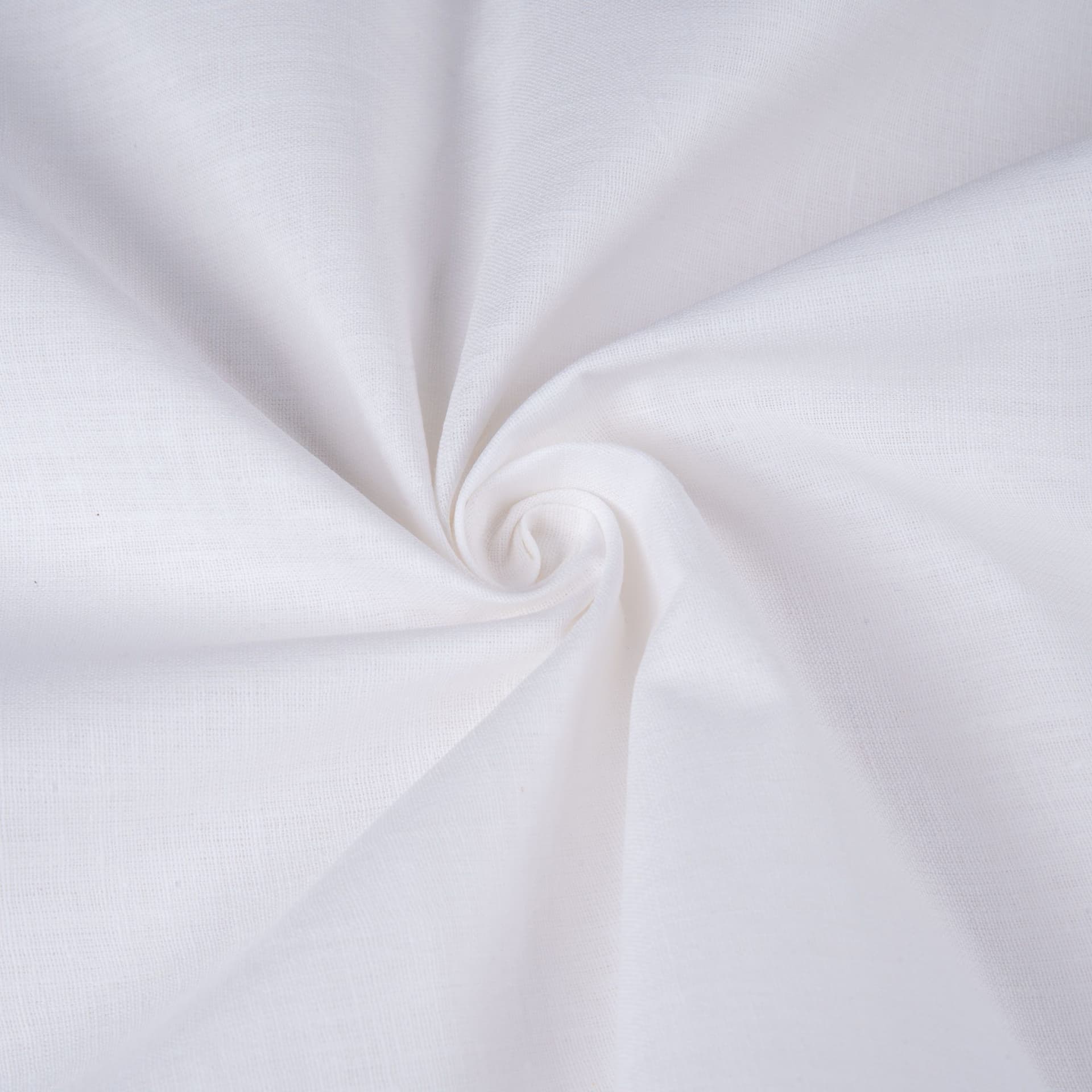 White Handspun & Handwoven Pure Khadi 118 GSM Fabric - Bleached & Dyeable