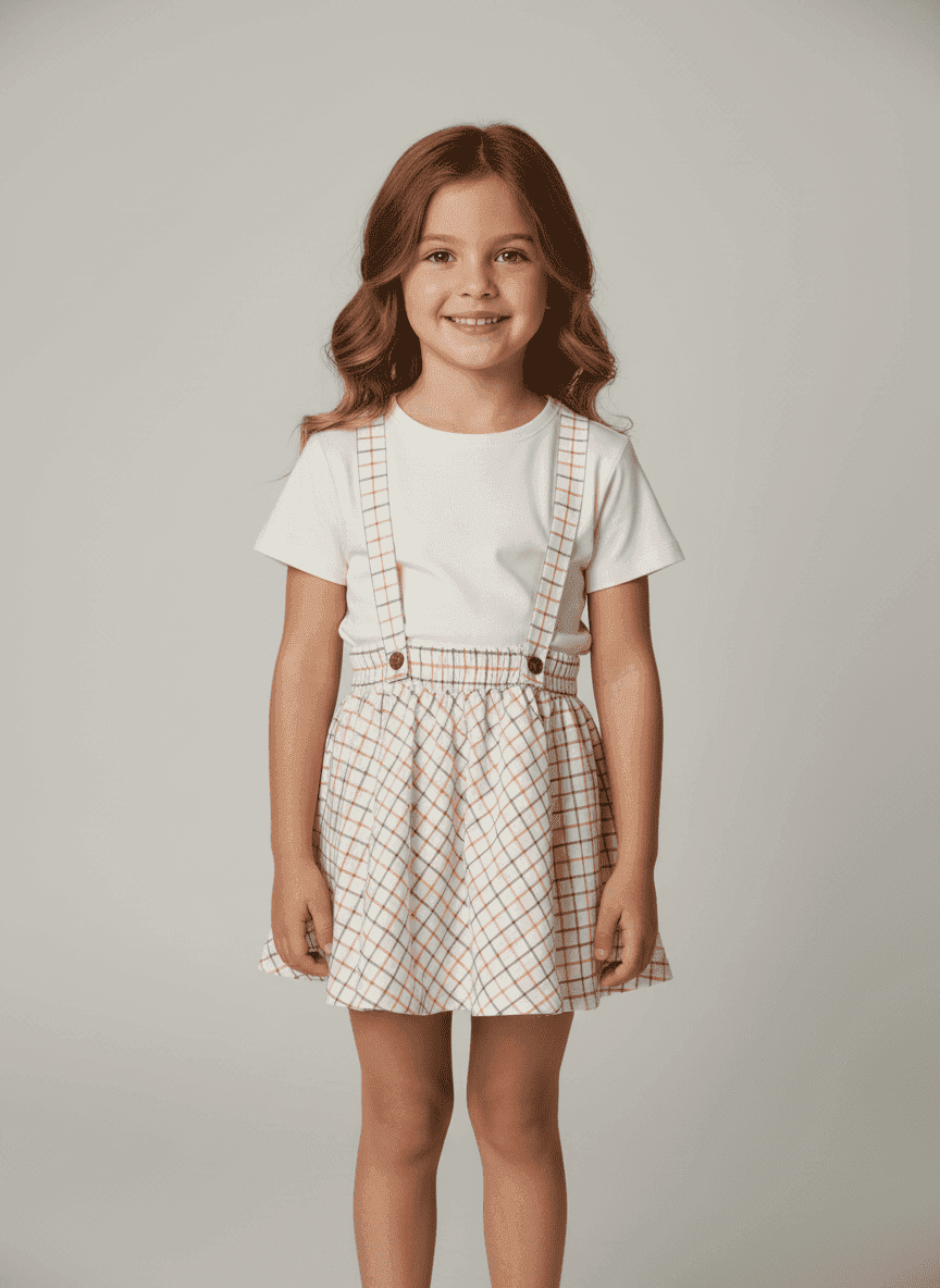 Kid's Pinafore Dress