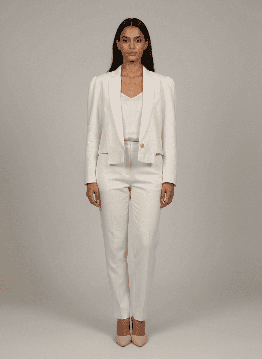 CROP BLAZER