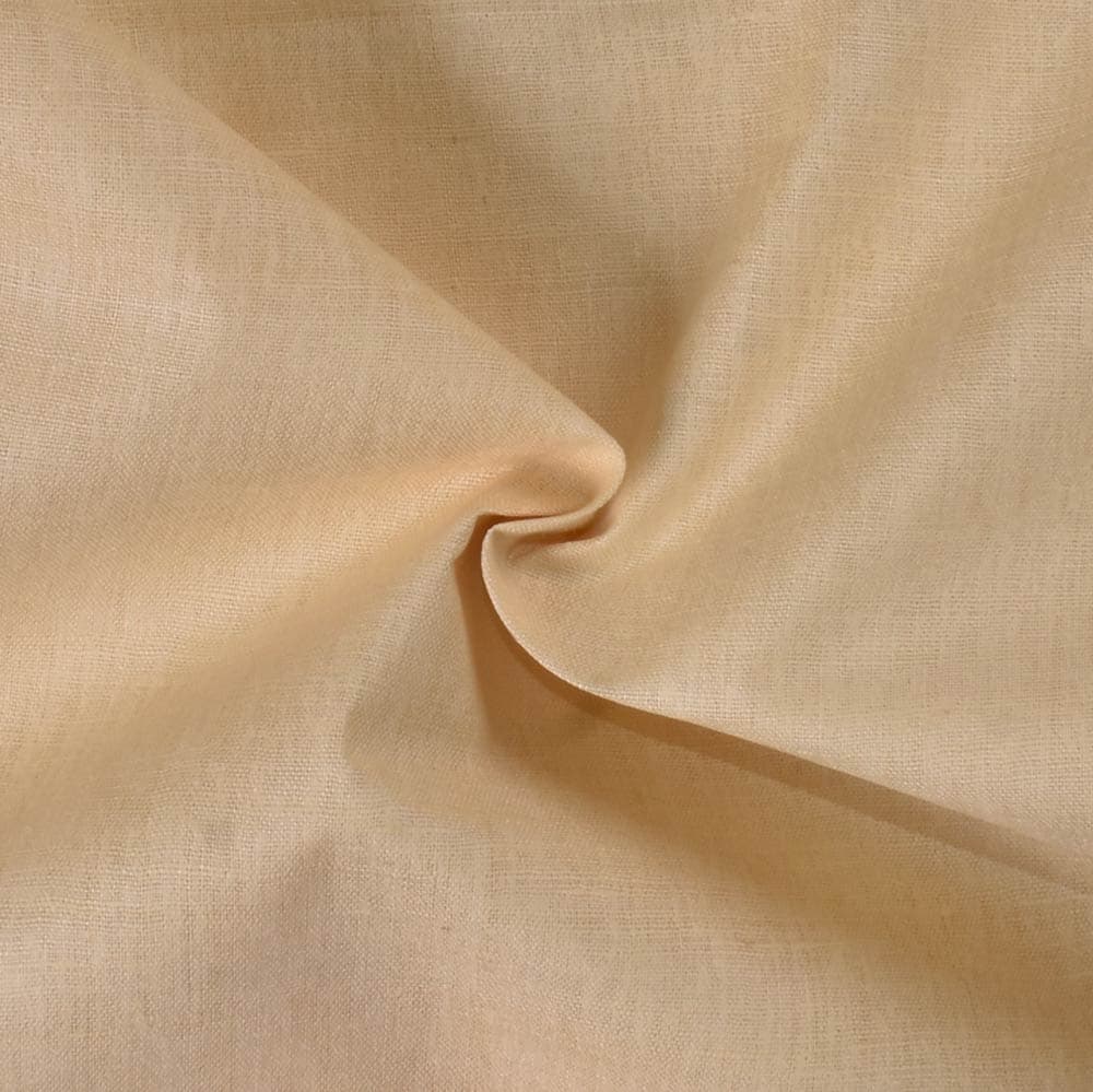 Plain Natural Matka & Ketya Silk Blend 97 GSM Handwoven Fabric