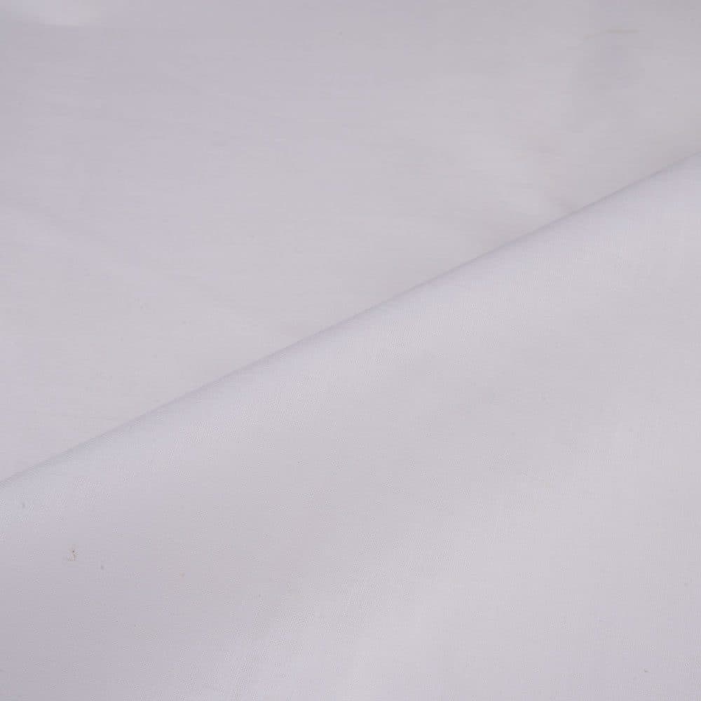 White Calico Khadi Cotton 112 GSM Fabric - Bleached Dyeable & 36 Inch Width