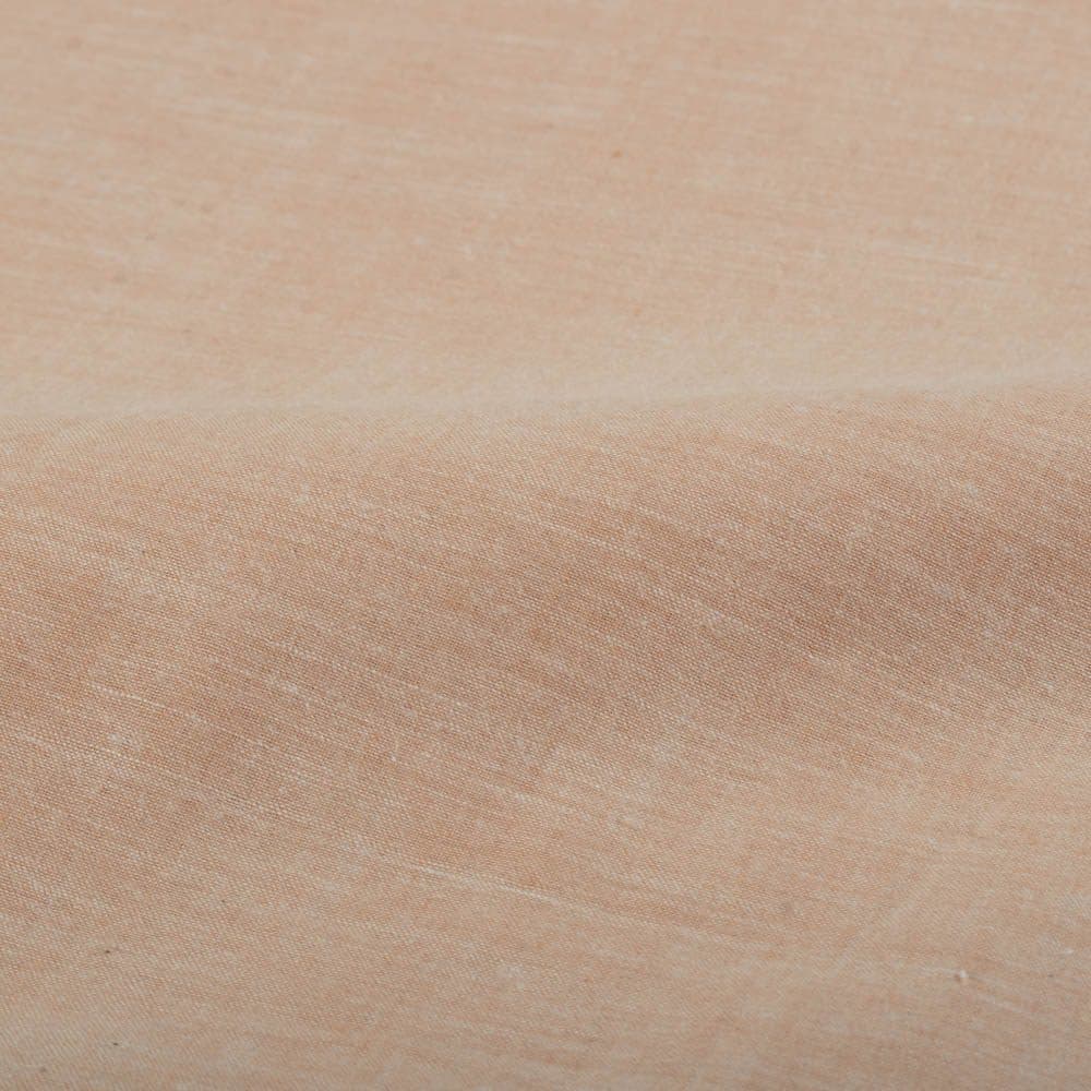 Chambray Light Grey Khadi Cotton 62 GSM Handwoven Fabric