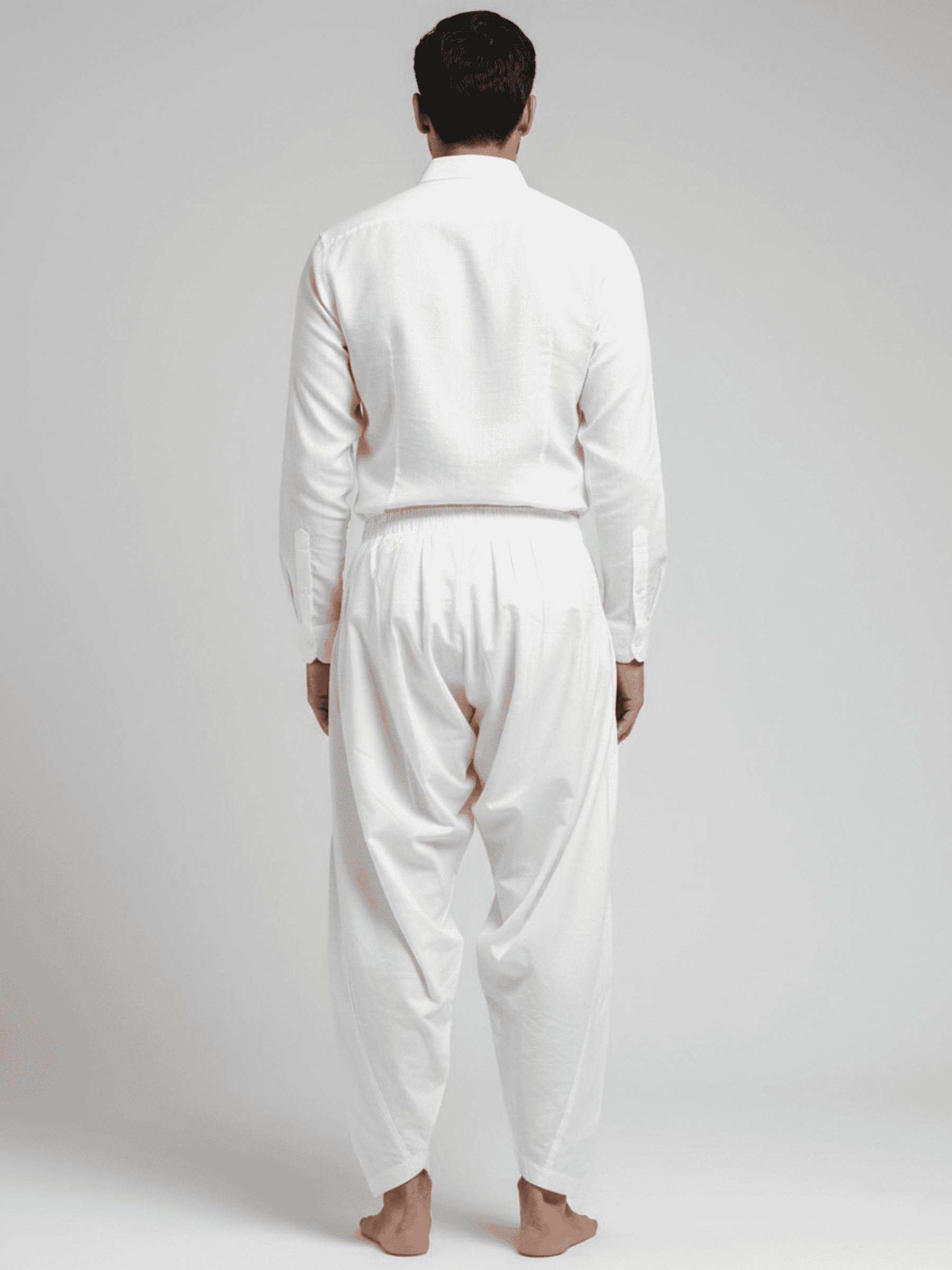 Men's Pleated Salwar Pants