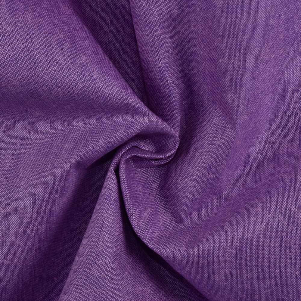 Plain Purple Matka Silk & Khadi Blend 95 GSM Handwoven Fabric