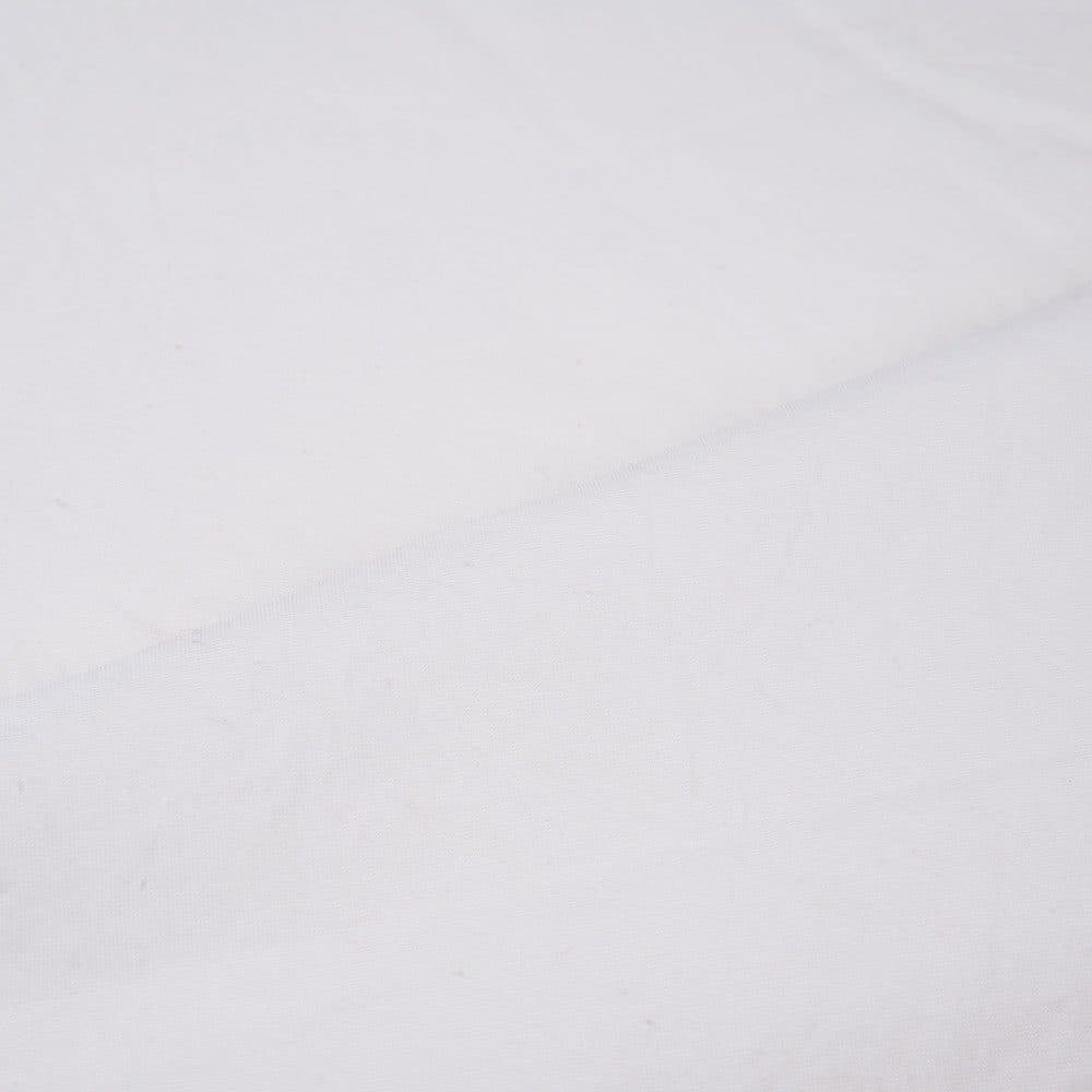 White Muslin Pure Cotton 98 GSM Handwoven Fabric - Bleached Dyeable