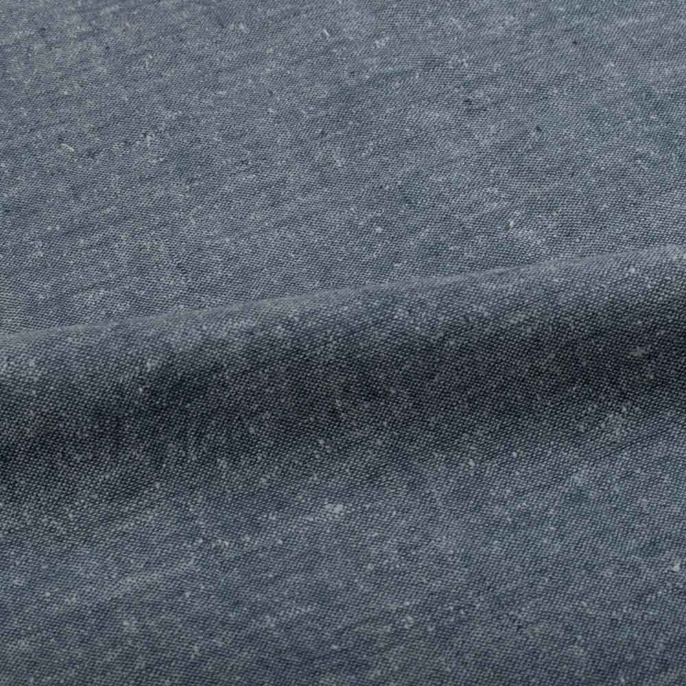 Plain Grey Matka Silk & Khadi Blend 87 GSM Handwoven Fabric