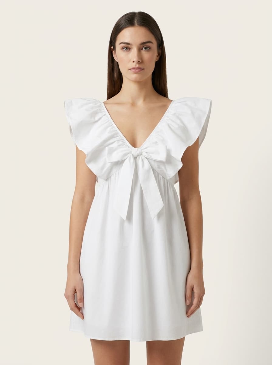 Butterfly Straps Short Shift Dress