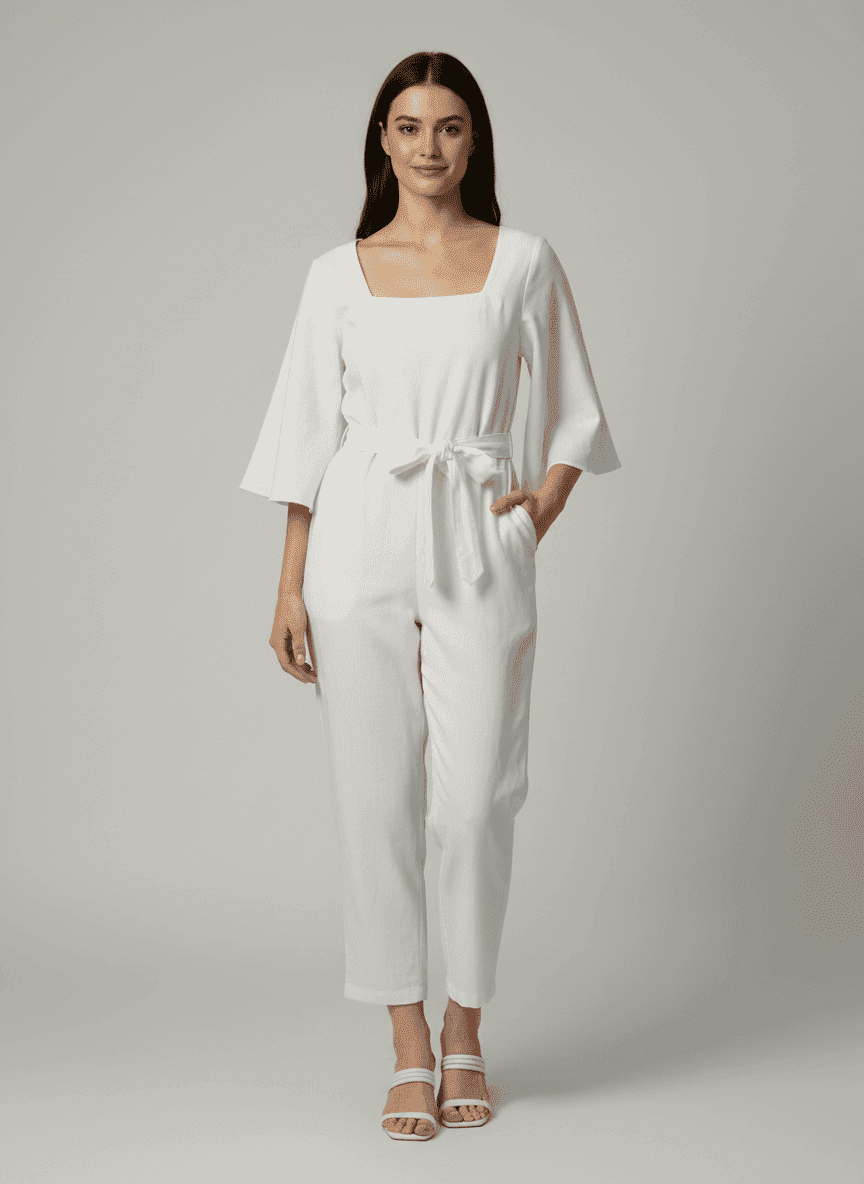 Belted Jumpsuit