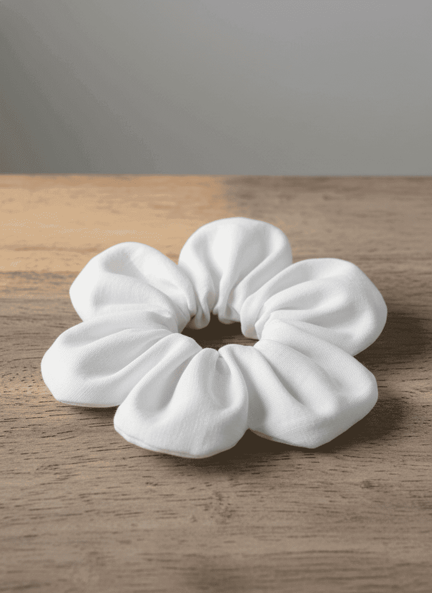 Bloom Day Scrunchy