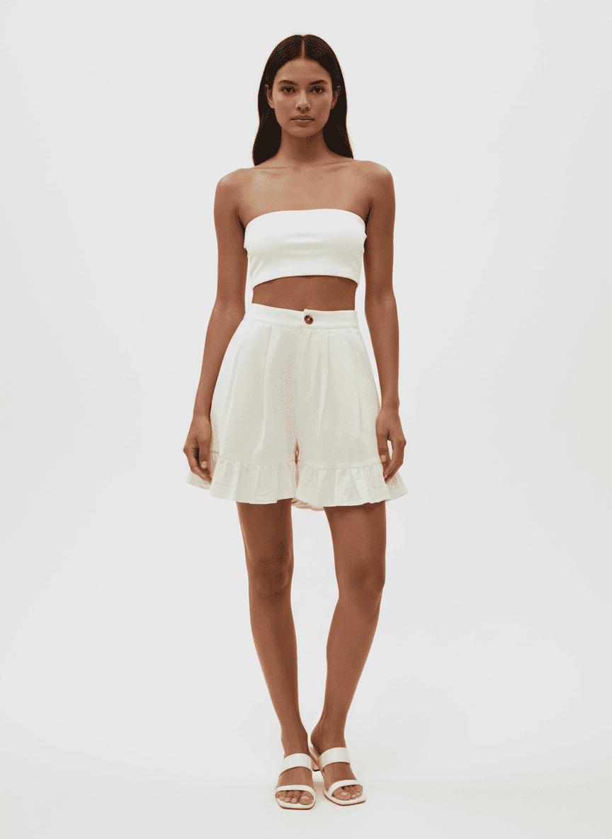 Ruffled Shorts