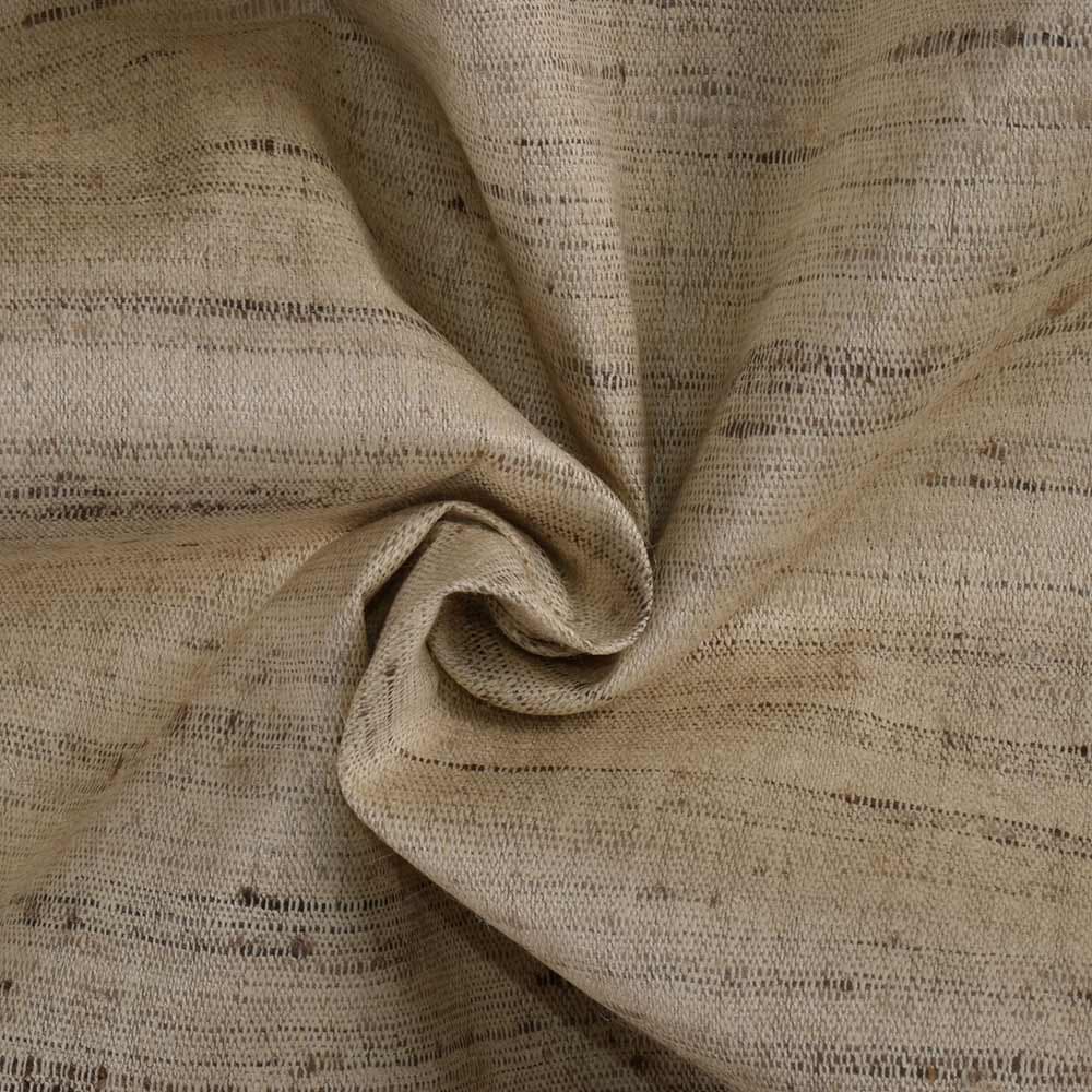 Plain Natural Ketya & Matka Silk 120 GSM Handwoven Fabric 07