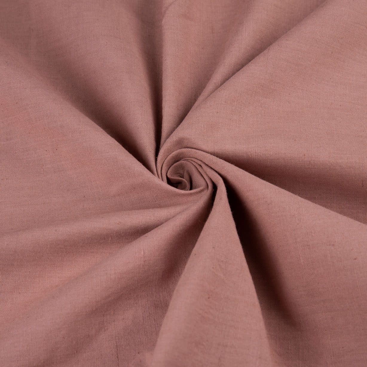Plain Light Brown Natural Catechu Dyed 115 GSM Handwoven Cotton Fabric