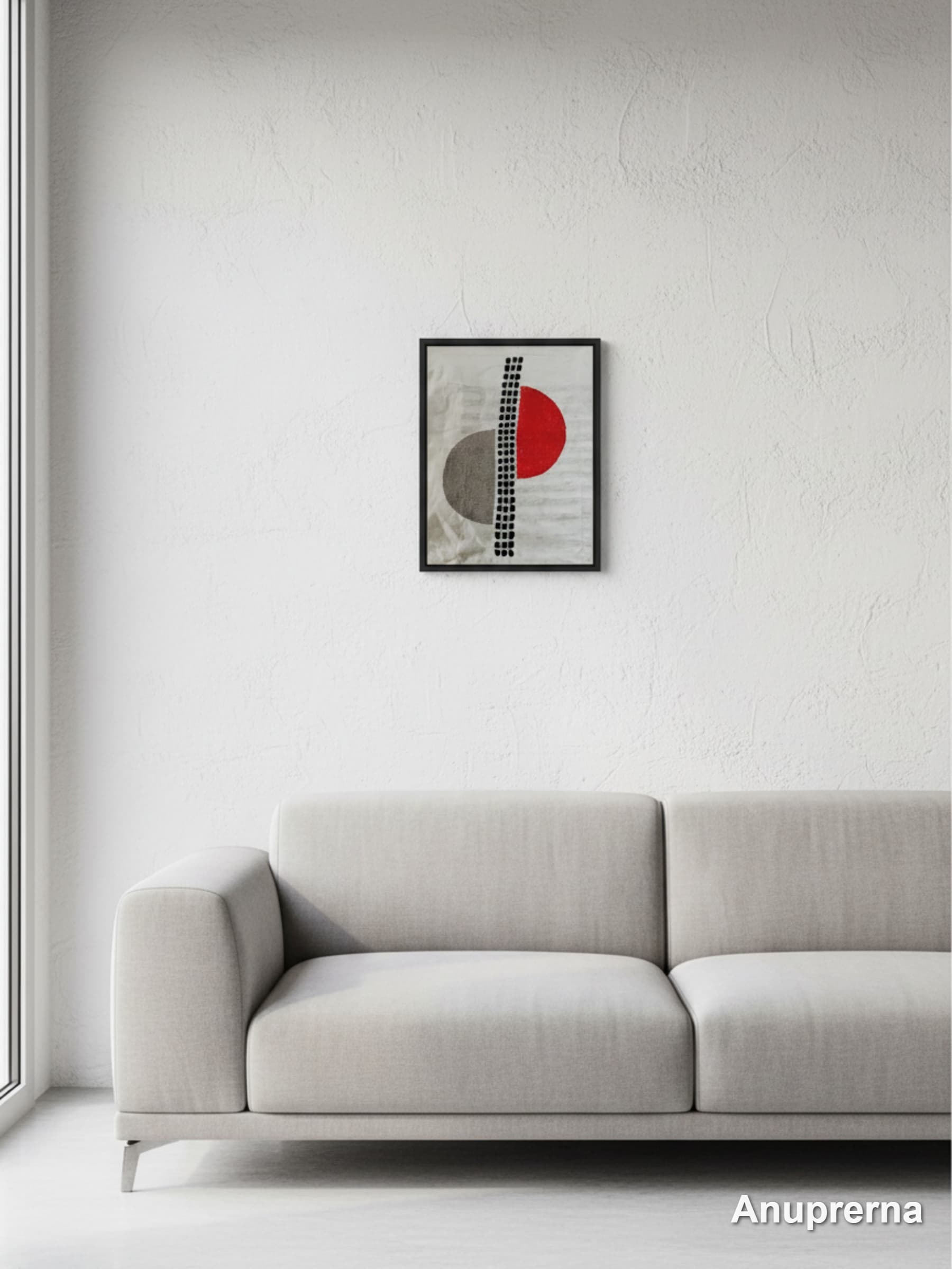 Division Of Bloom Kantha Wall Art Decor