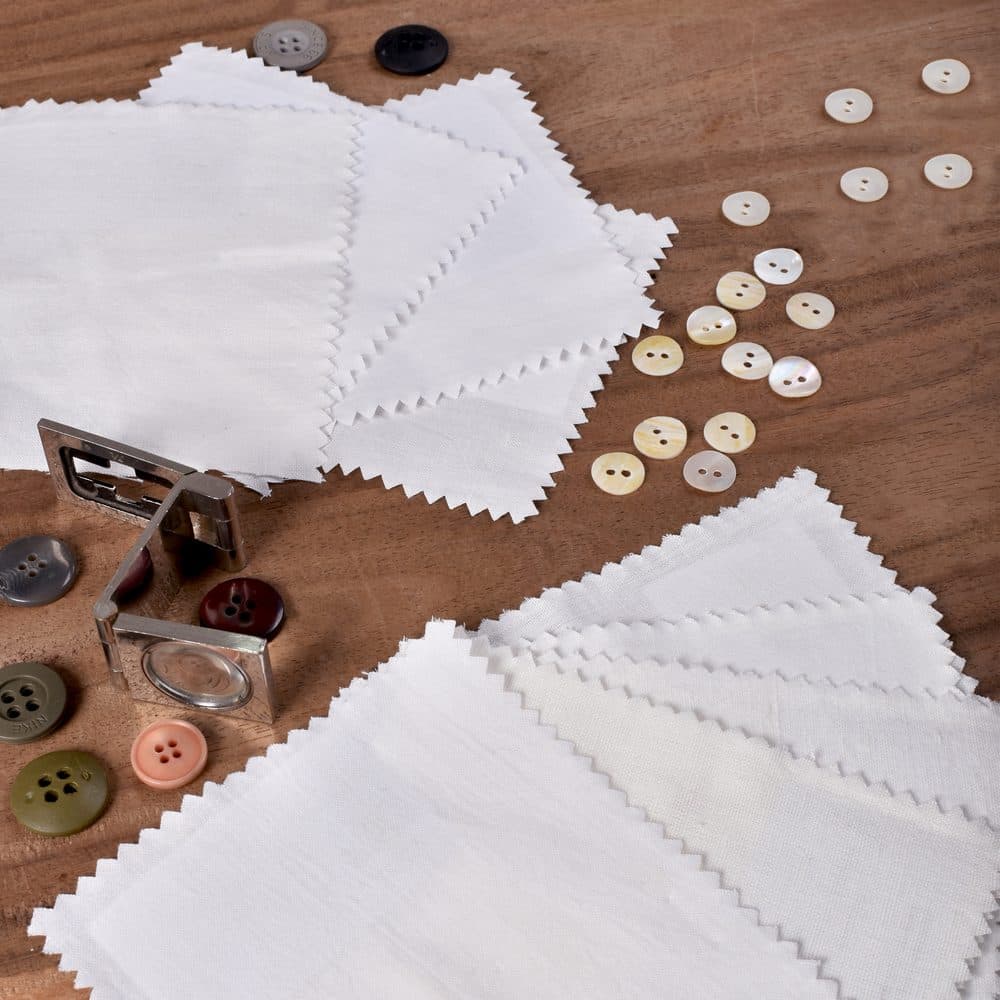 Rfd Natural Khadi Swatches (4 *4 Inch, 22 GSM - 300 GSM, Up to 60 Swatches)