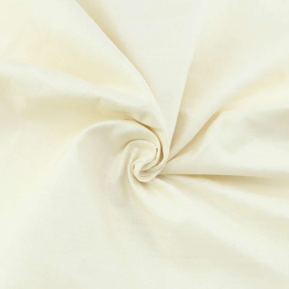 Plain Natural Pure Matka Silk 103 GSM Handwoven Fabric
