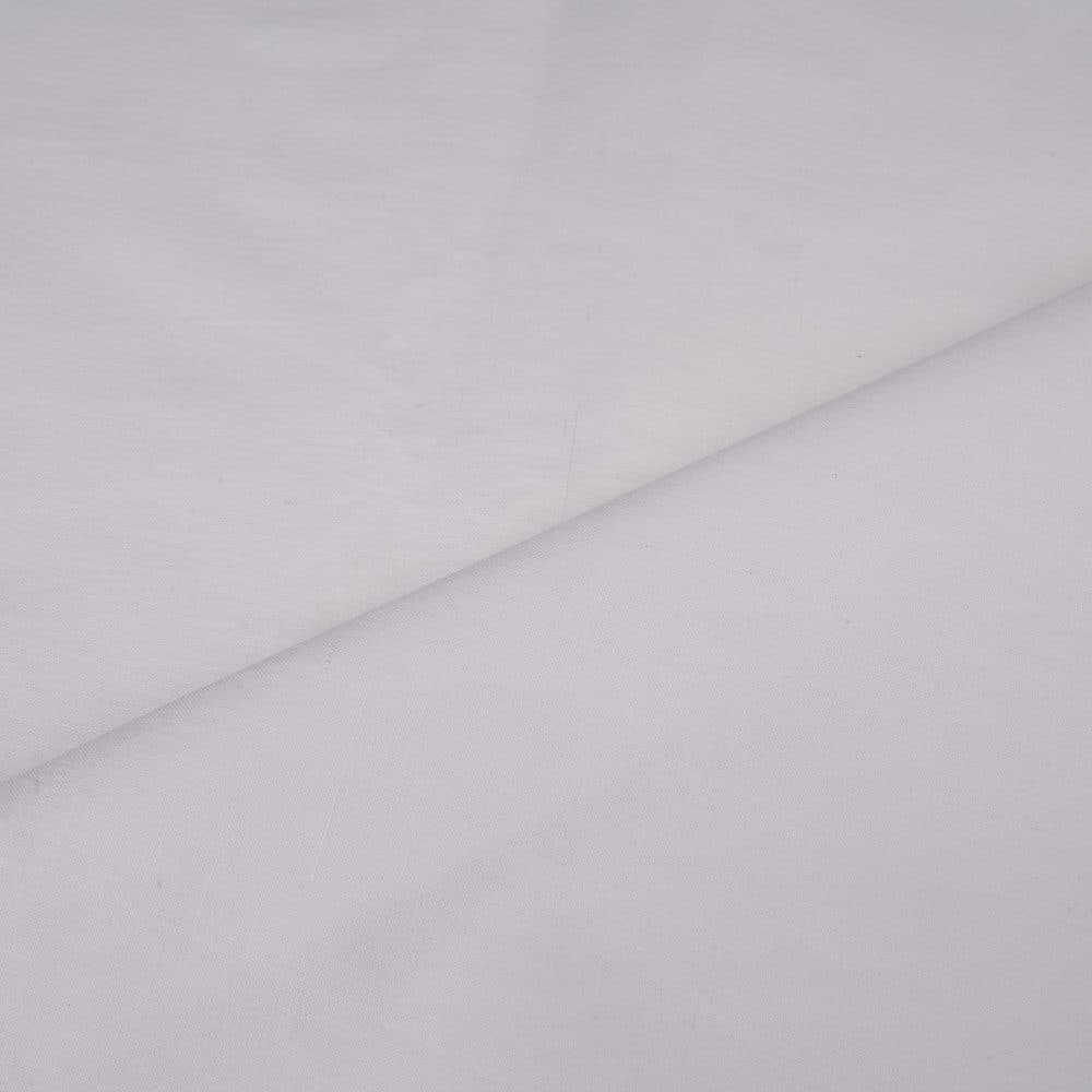 White Muslin Khadi Cotton 115 GSM Fabric - Bleached White & Dyeable