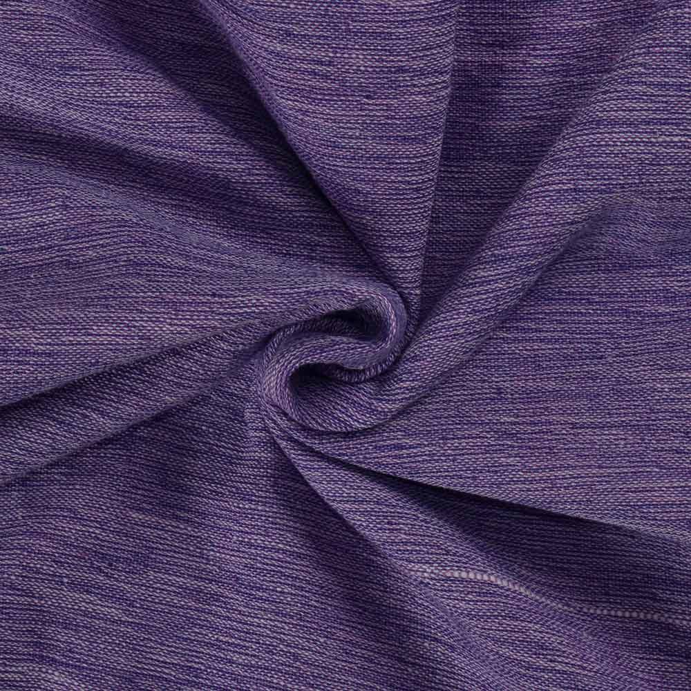 Chambray Purple Khadi Cotton 158 GSM Handwoven Fabric Mt15