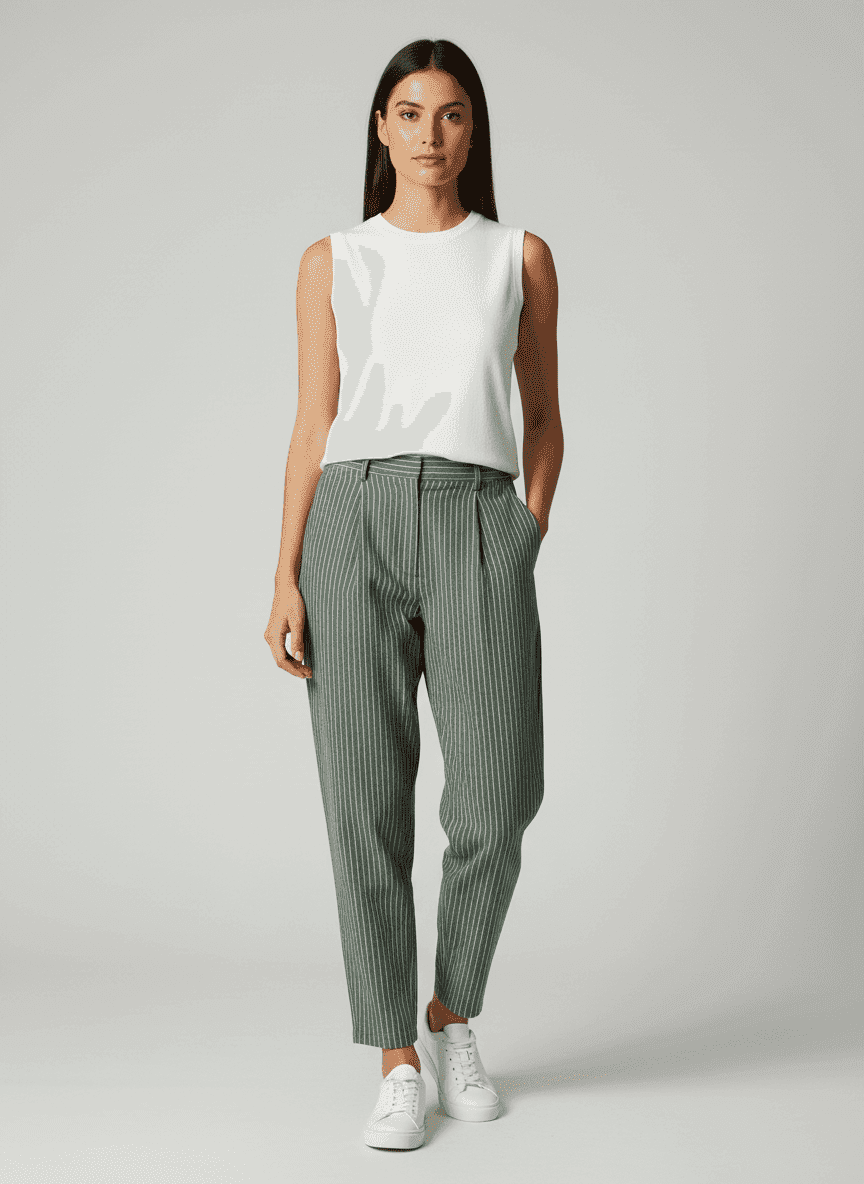 Loose Peg Pants 