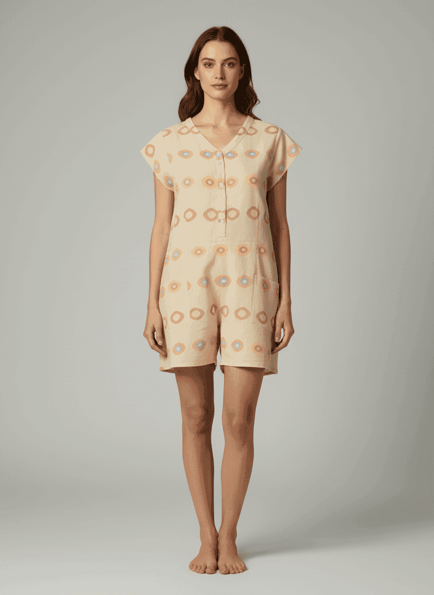 Jamdani Romper