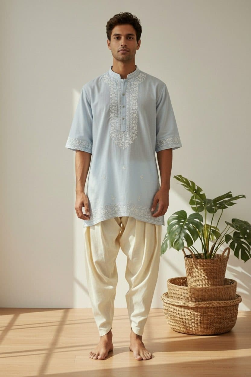 Indo- western men's Patiala Pant