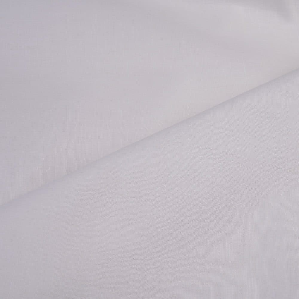 White Calico Khadi Cotton 138 GSM Fabric - Bleached Dyeable & 36 Inch Width