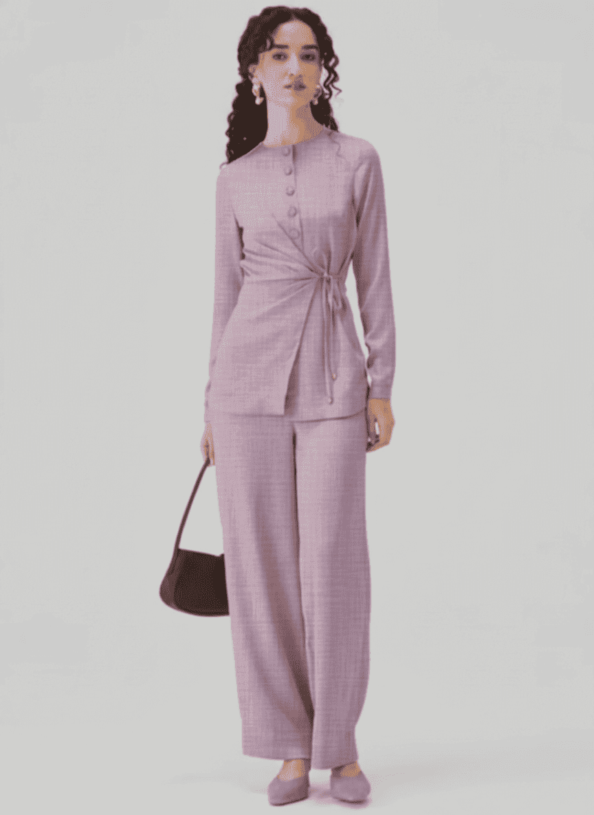 Full Sleeves Asymmetric Co-ord Set