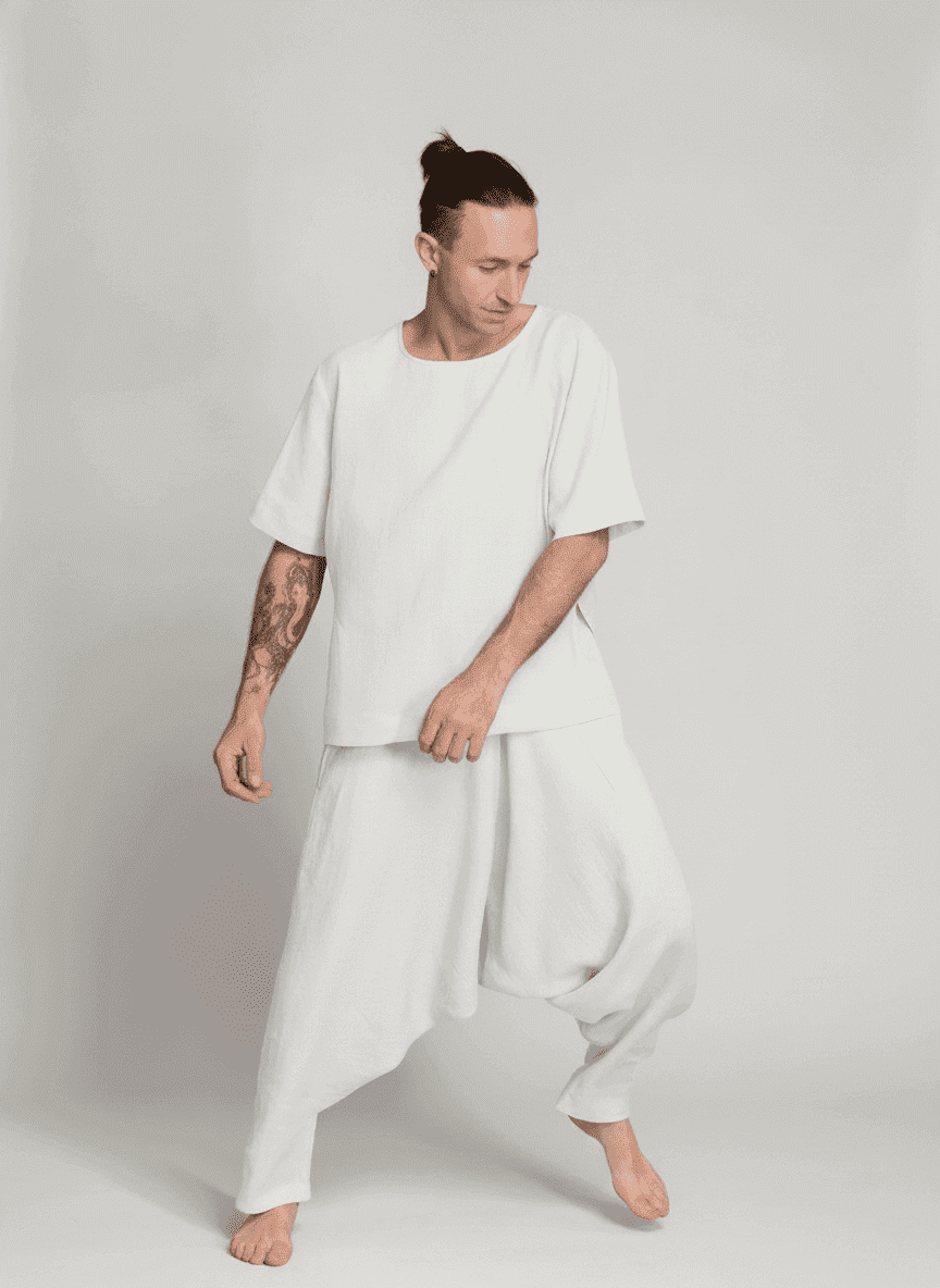 Lose Crotch Casual Pants