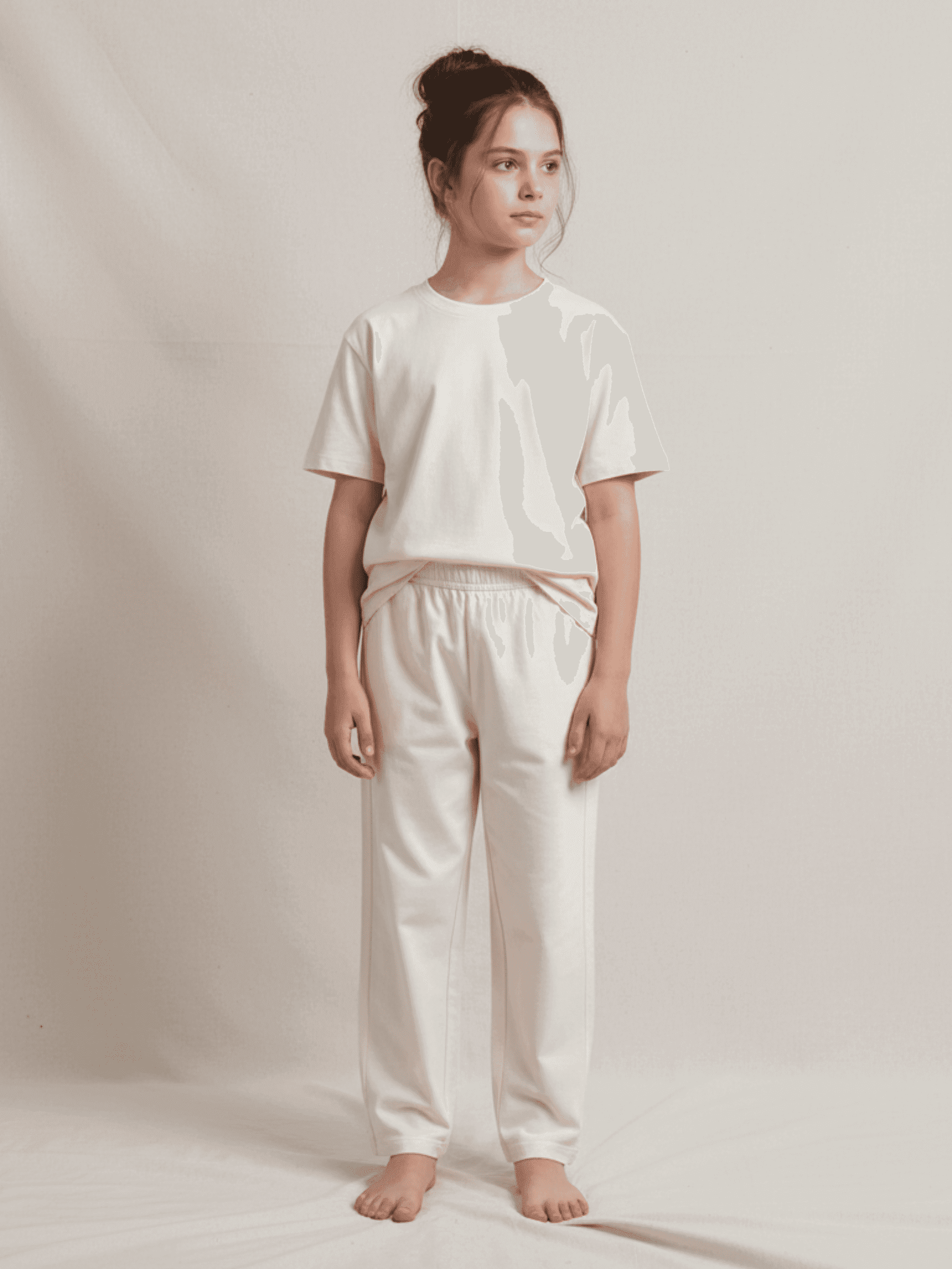 Kids Pants- Elastic Gathers