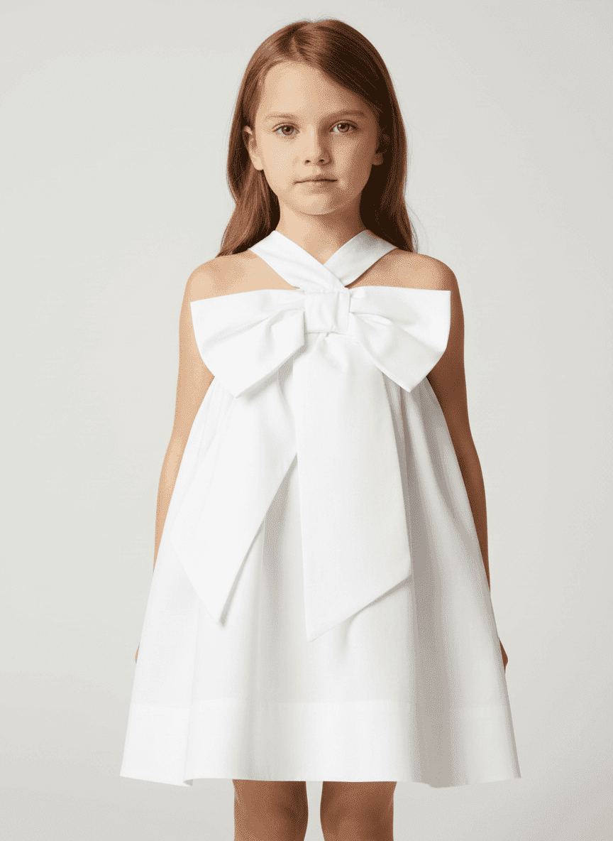 Big Bows & Dreams Kids Dress
