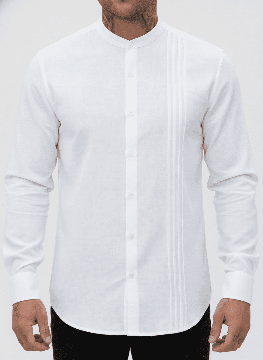 Tucks on One Side Shirt