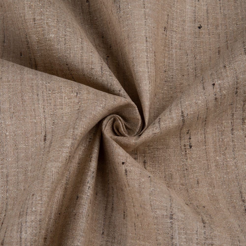 Plain Natural Ketya & Matka Silk 110 GSM Handwoven Fabric