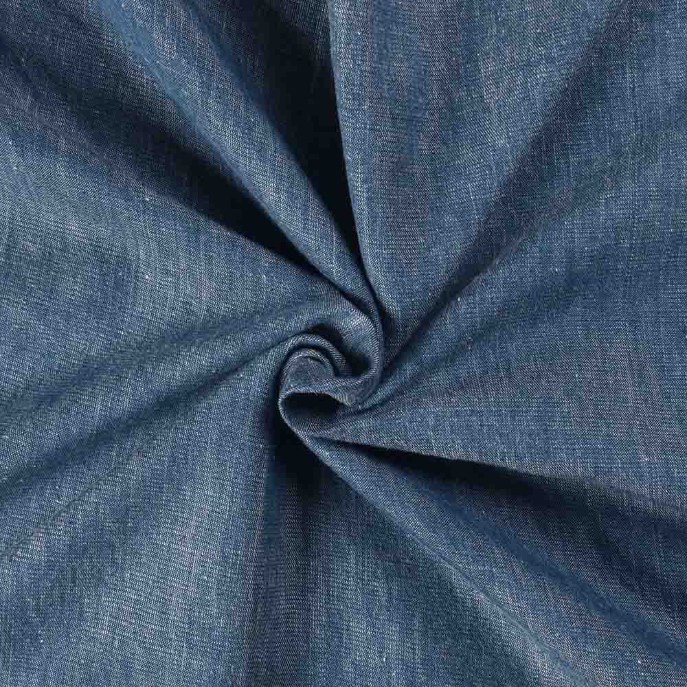 Denim Twill Royal Blue Khadi Cotton 175 GSM Handwoven Fabric