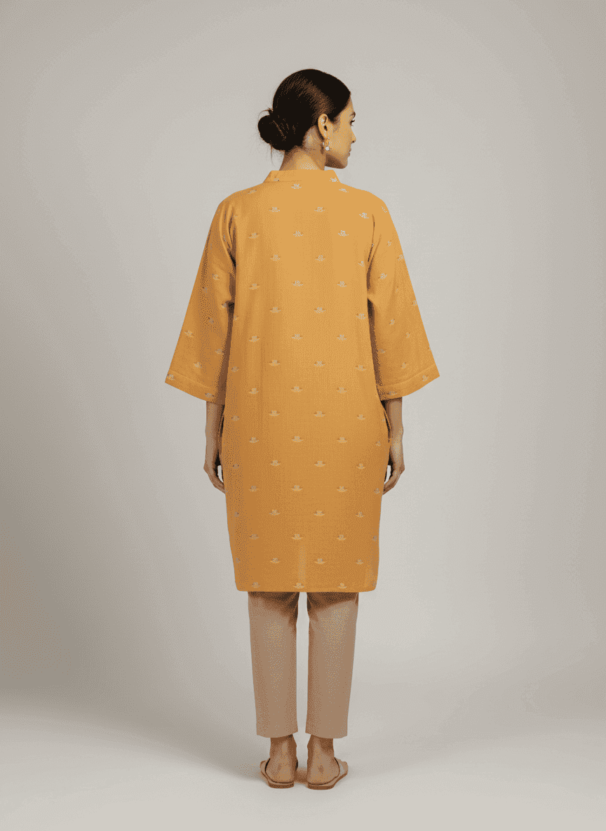 Mustard Yellow Kimono Jacket