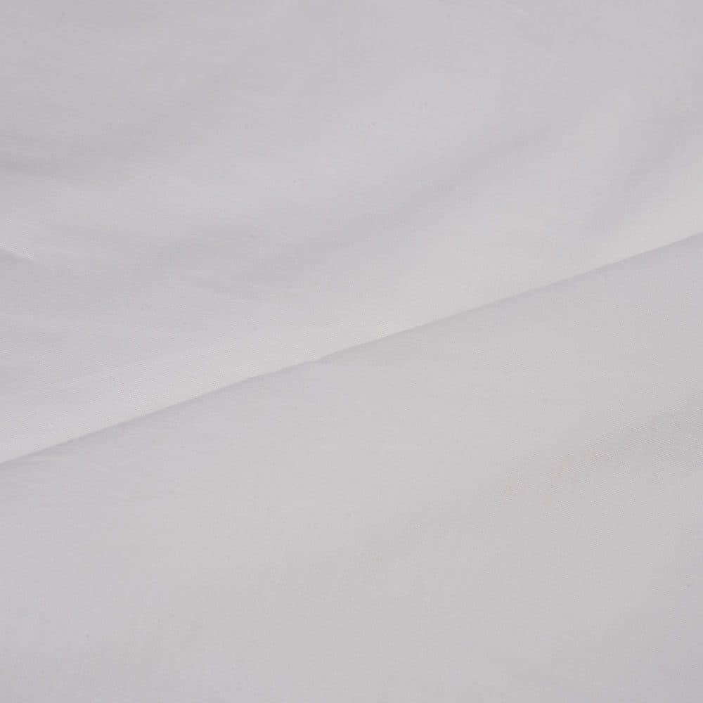 White Muslin Khadi Cotton 120 GSM Fabric - Bleached White & Dyeable 03