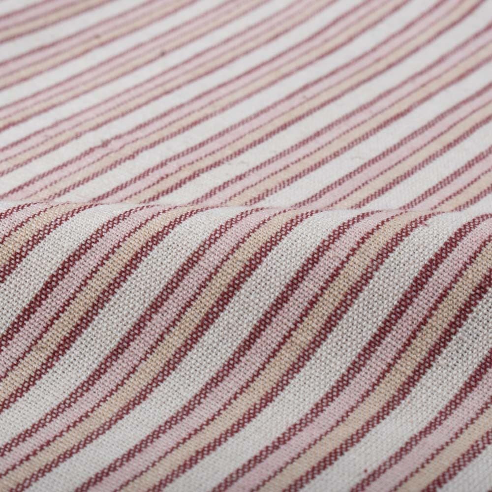 Multicolor Stripe Pure Cotton 150 GSM Handwoven Fabric 443