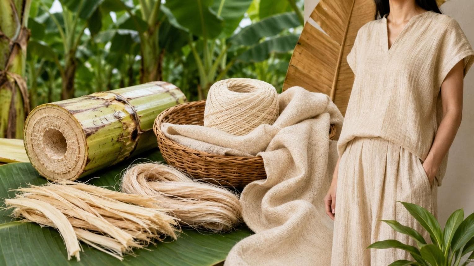 Banana Fiber Fabric: From Banana Plant to Sustainable Textile