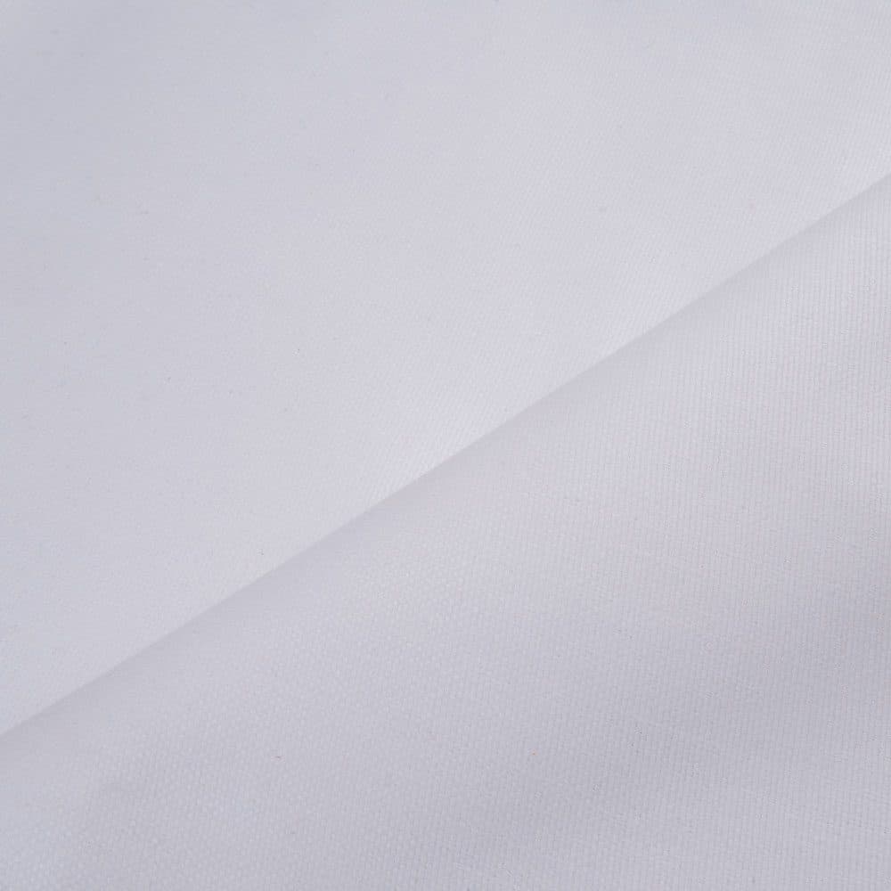 Plain White Pure Khadi 250 GSM Fabric - Bleached White & Dyeable 35