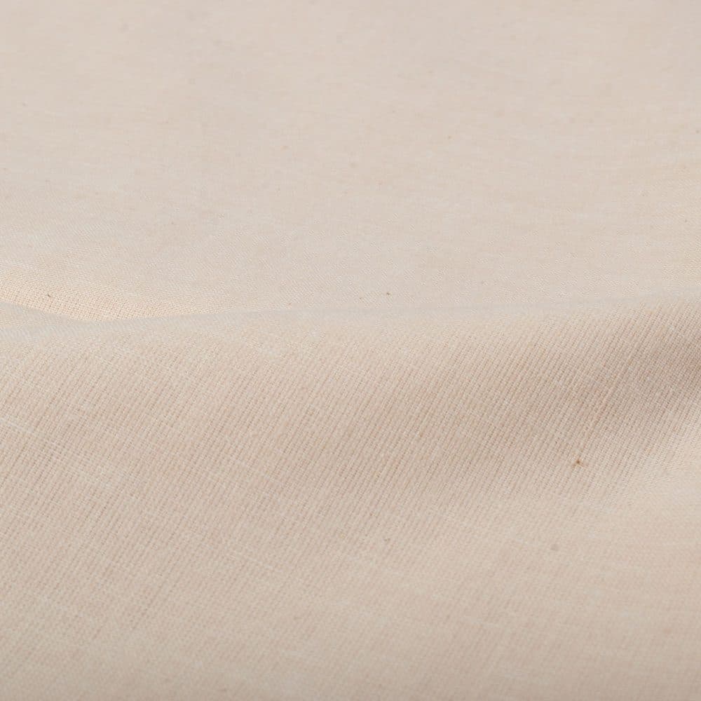 Chambray Cream Khadi Cotton 92 GSM Handwoven Fabric As22