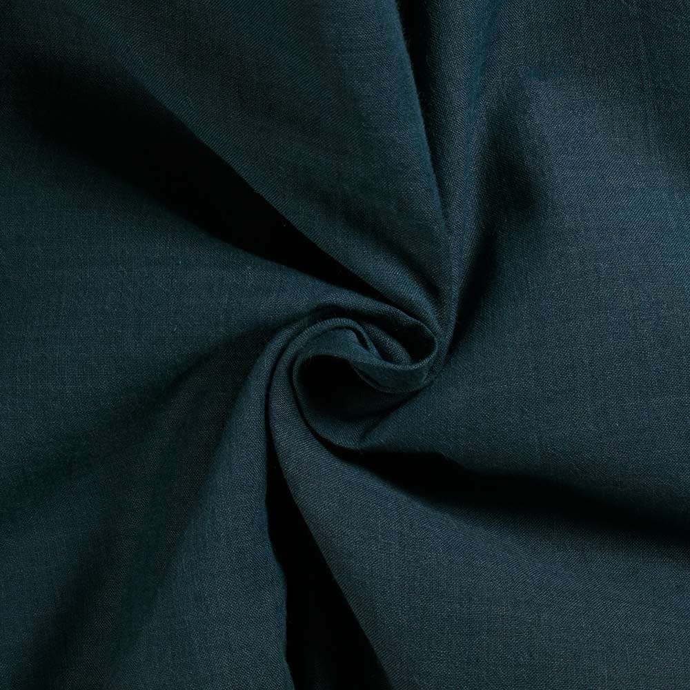 Plain Blue Pure Cotton 57 GSM Handwoven Fabric