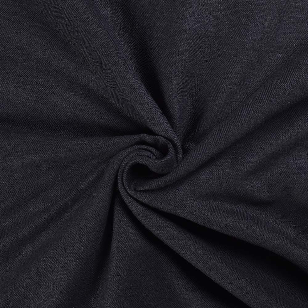 Black Diamond Twill Khadi Cotton 166 GSM Fabric